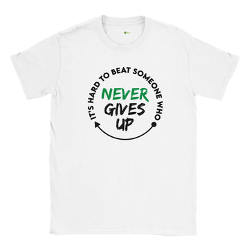 Never Gives Up Unisex Crewneck T-shirt