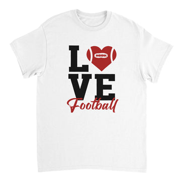 Love Football Unisex Crewneck T-shirt