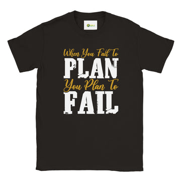 Fail to Plan Unisex Crewneck T-shirt