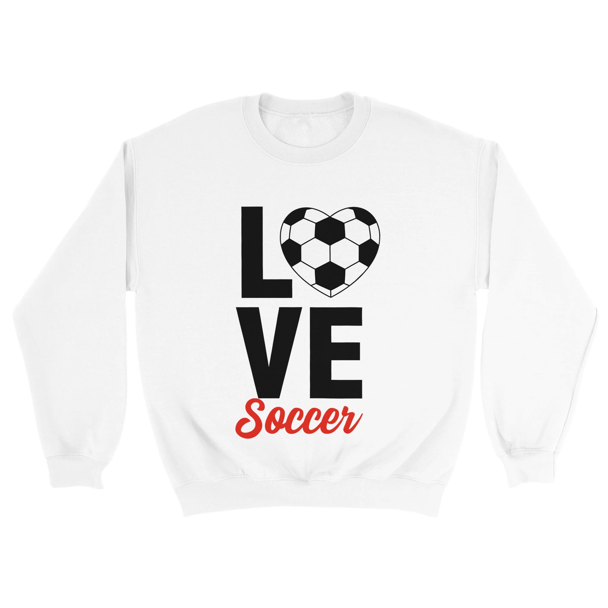 Love Soccer Unisex Crewneck Sweatshirt