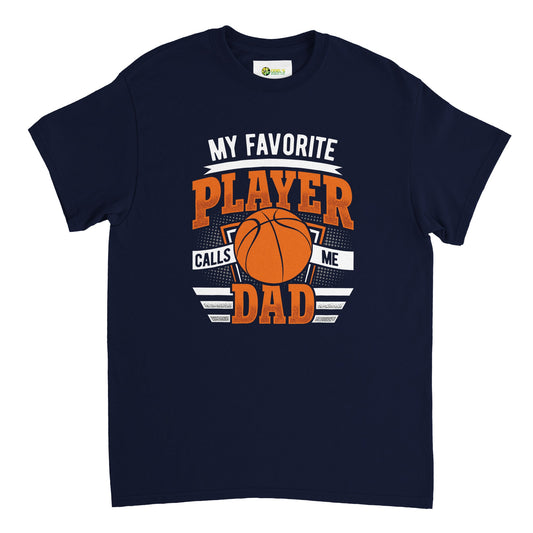 Favorite Player Basketball Dad  Unisex Crewneck T-shirt