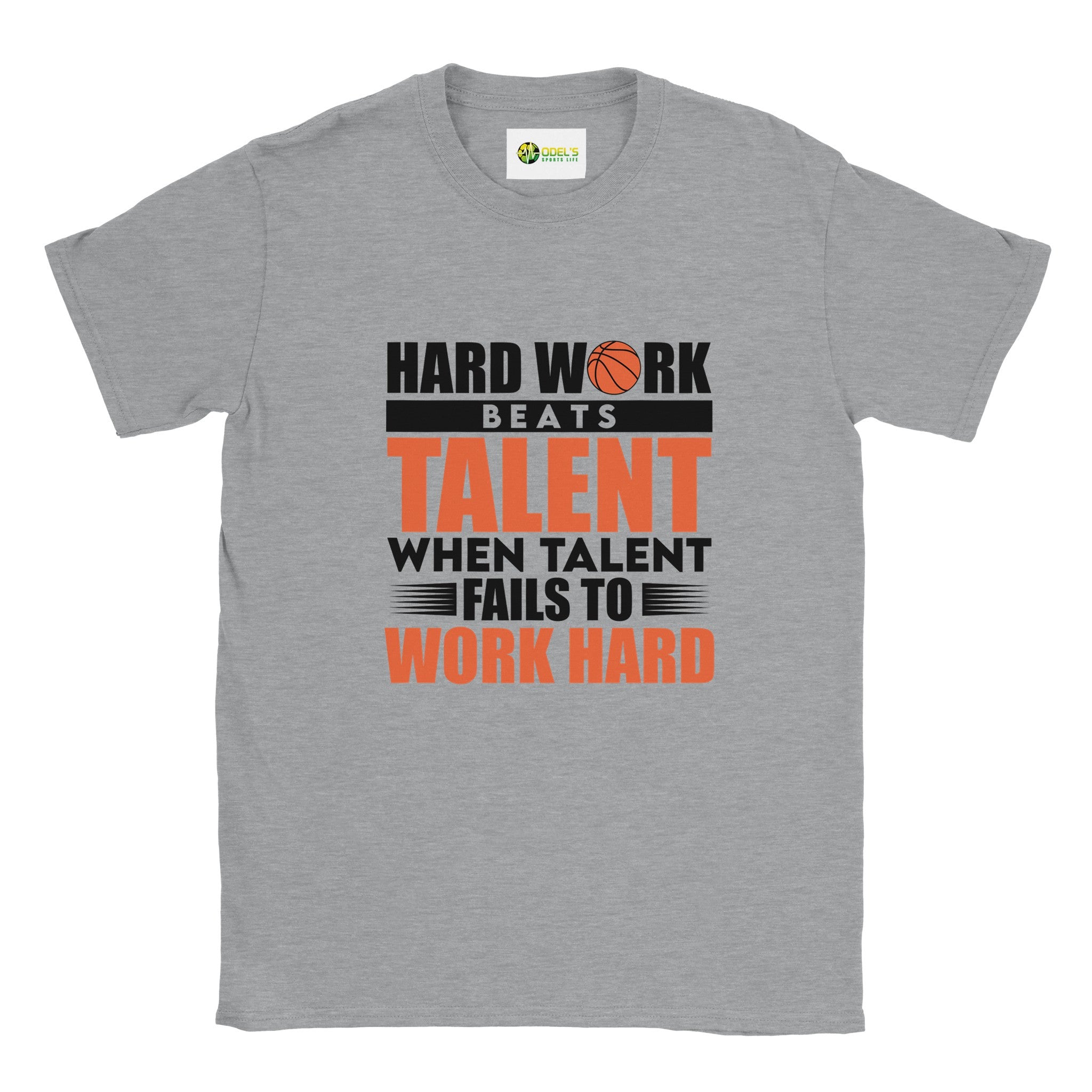 Hard Work Beats Talent Unisex Crewneck T-shirt