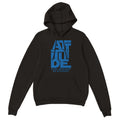 Attitude Unisex Black Pullover Hoodie by Odel Sports Life