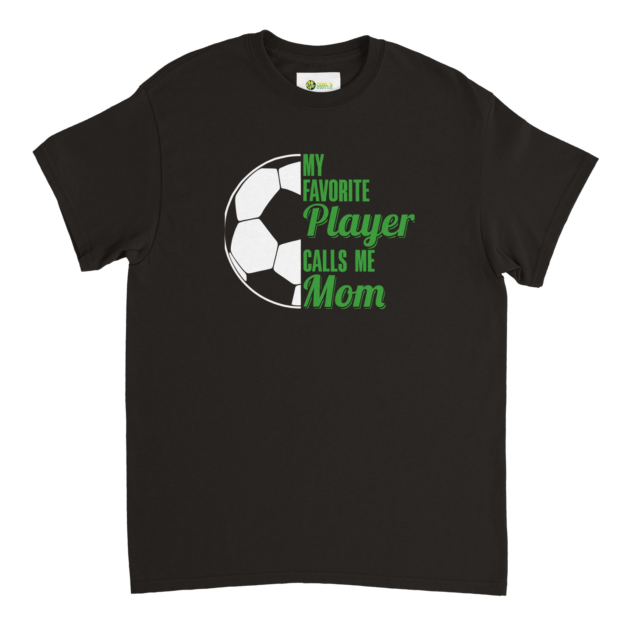 Favorite Player Soccer Mom Crewneck T-Shirt