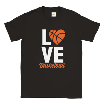 Love Basketball Unisex Crewneck T-shirt