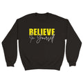 Black  Unisex Crewneck Sweatshirt