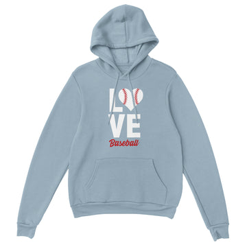 Love Baseball Unisex Pullover Hoodie