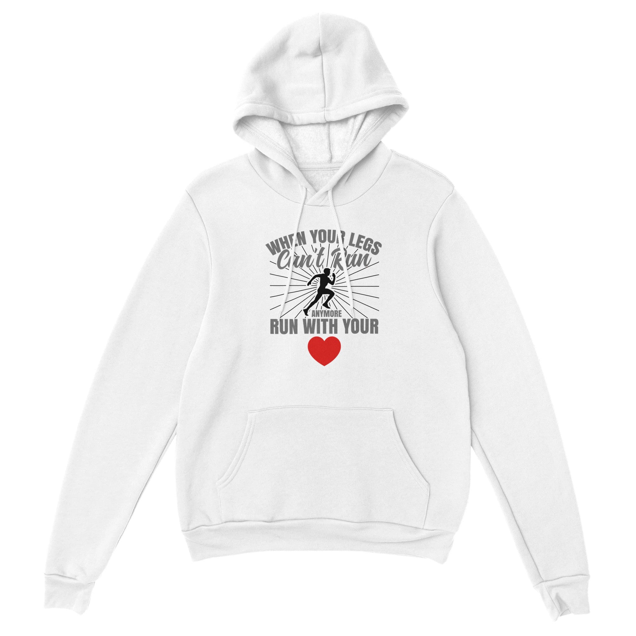 Run With Your Heart Unisex Pullover Hoodie