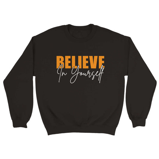 Black Unisex Crewneck Sweatshirt