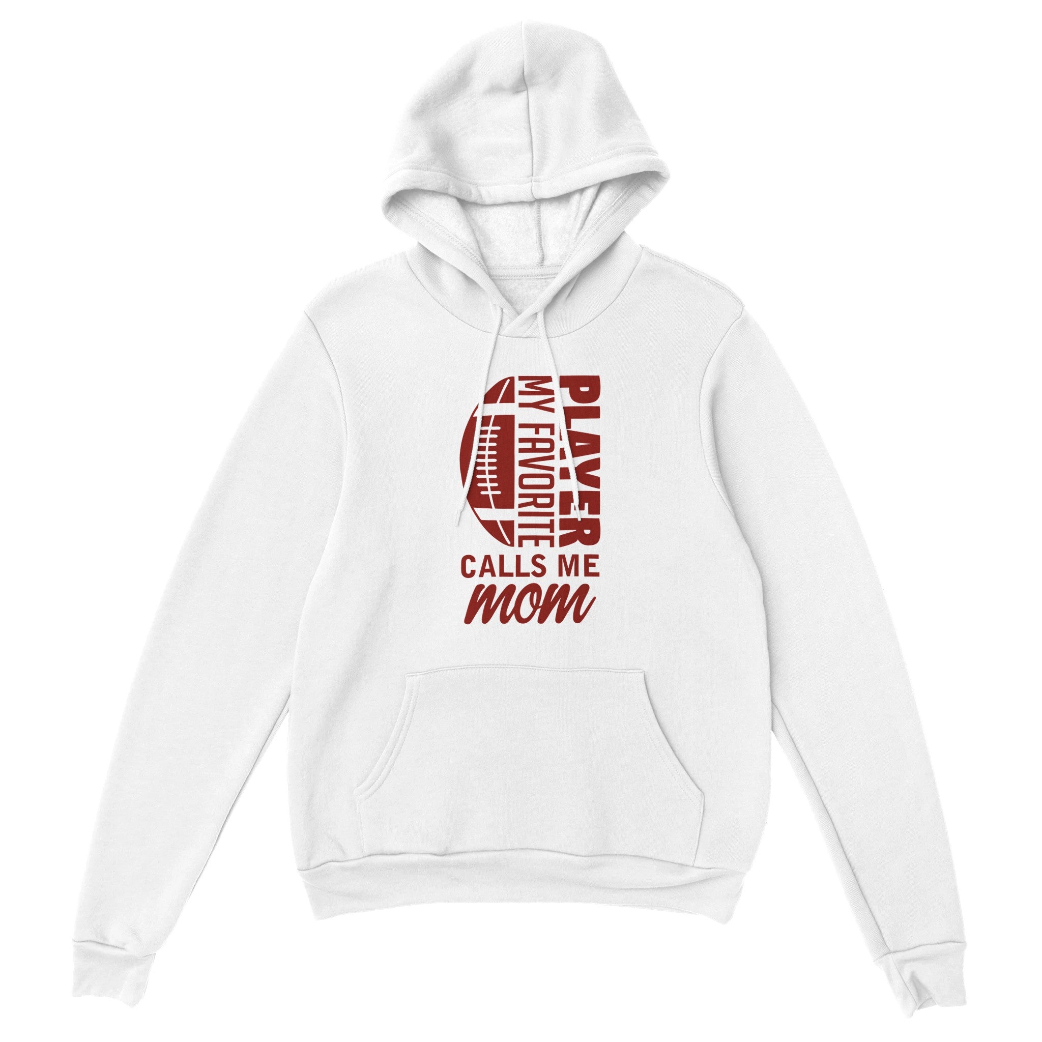 Favorite Player Football Mom Pullover Hoodie