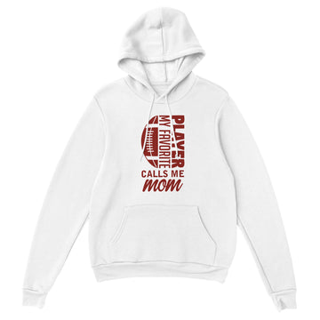 Favorite Player Football Mom Pullover Hoodie