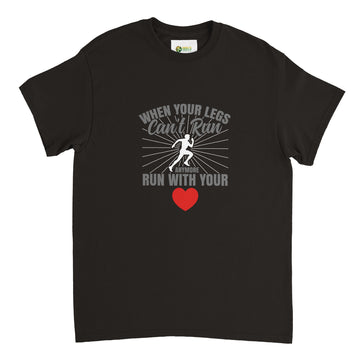 Run With your Heart Unisex Crewneck T-shirt