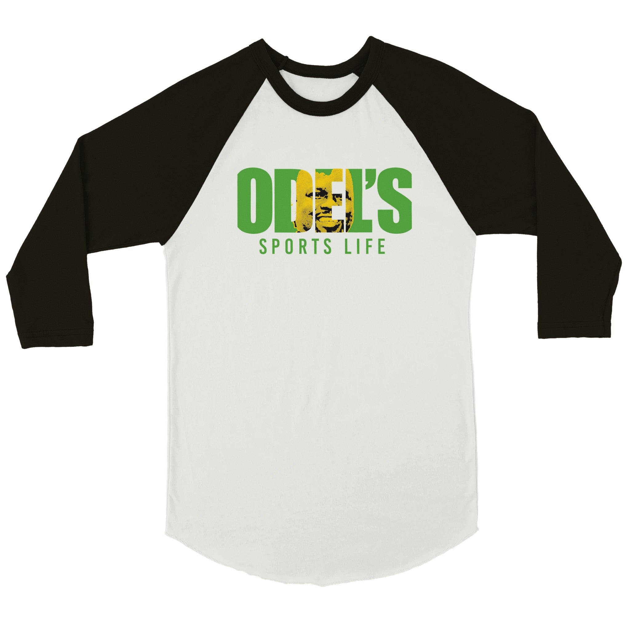 OSL Face Logo Unisex 3/4 sleeve Raglan T-shirt