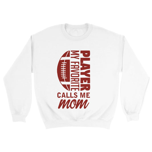 Favorite Player Football Crewneck Sweatshirt