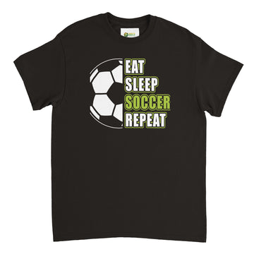 Eat Sleep Soccer Unisex Crewneck T-shirt