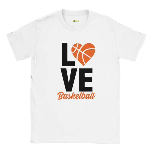 Love Basketball Unisex Crewneck T-shirt