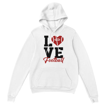 Love Football  Unisex Pullover Hoodie