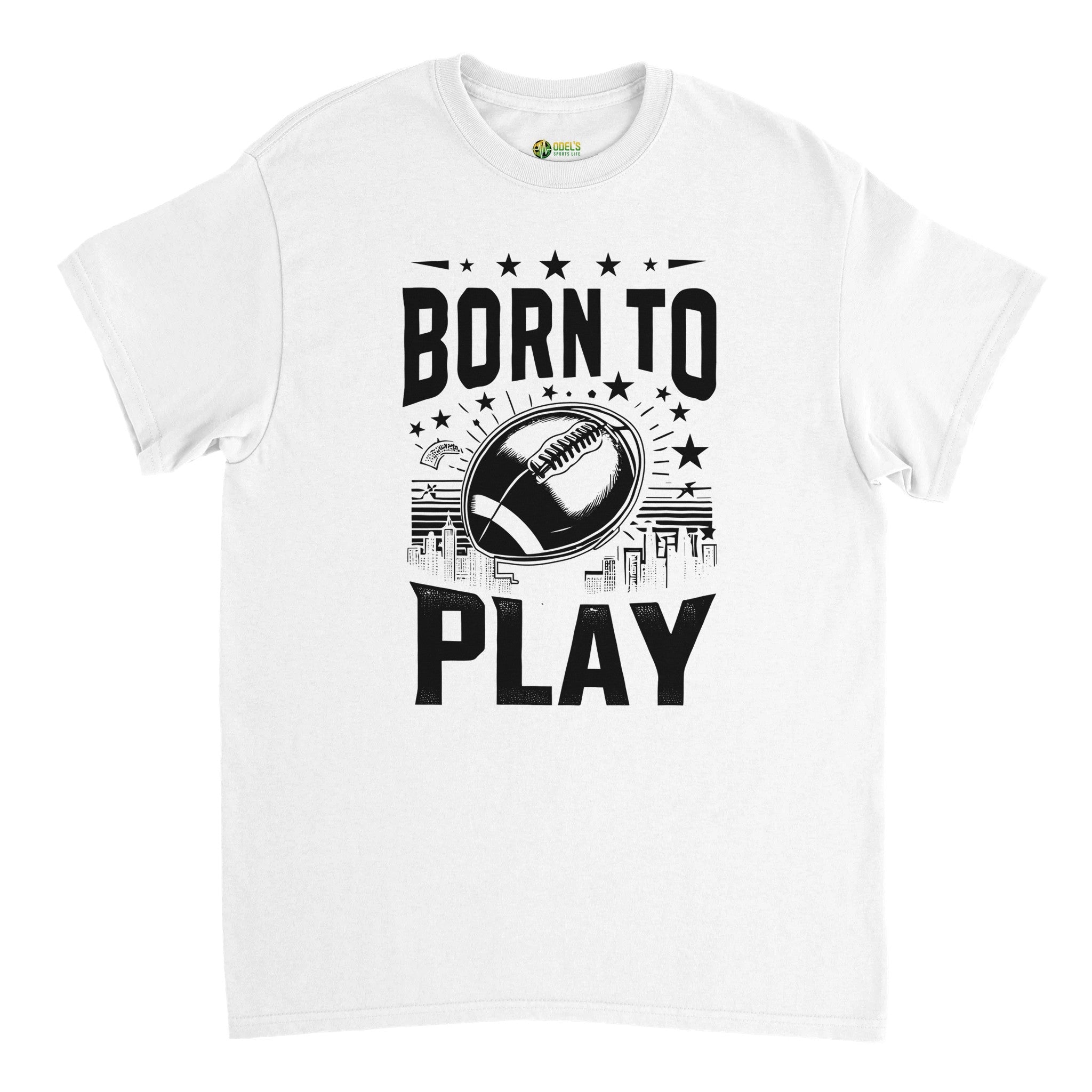 Born to Play Football Unisex Crewneck T-shirt