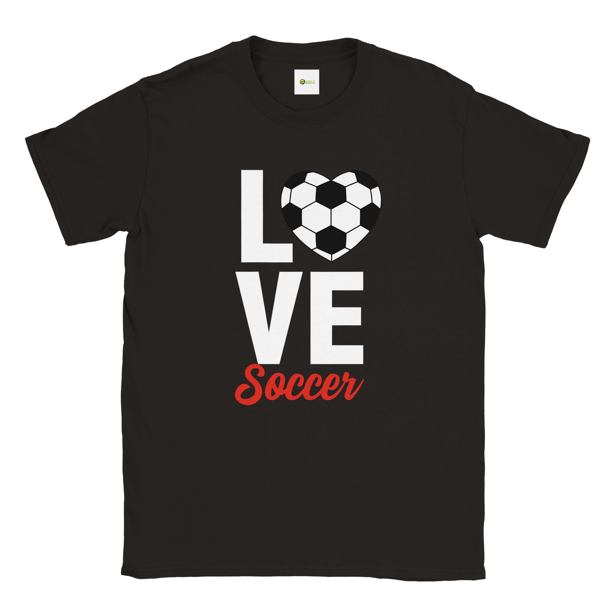 Love Soccer Unisex Crewneck T-shirt