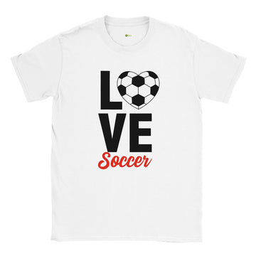 Love Soccer Unisex Crewneck T-shirt