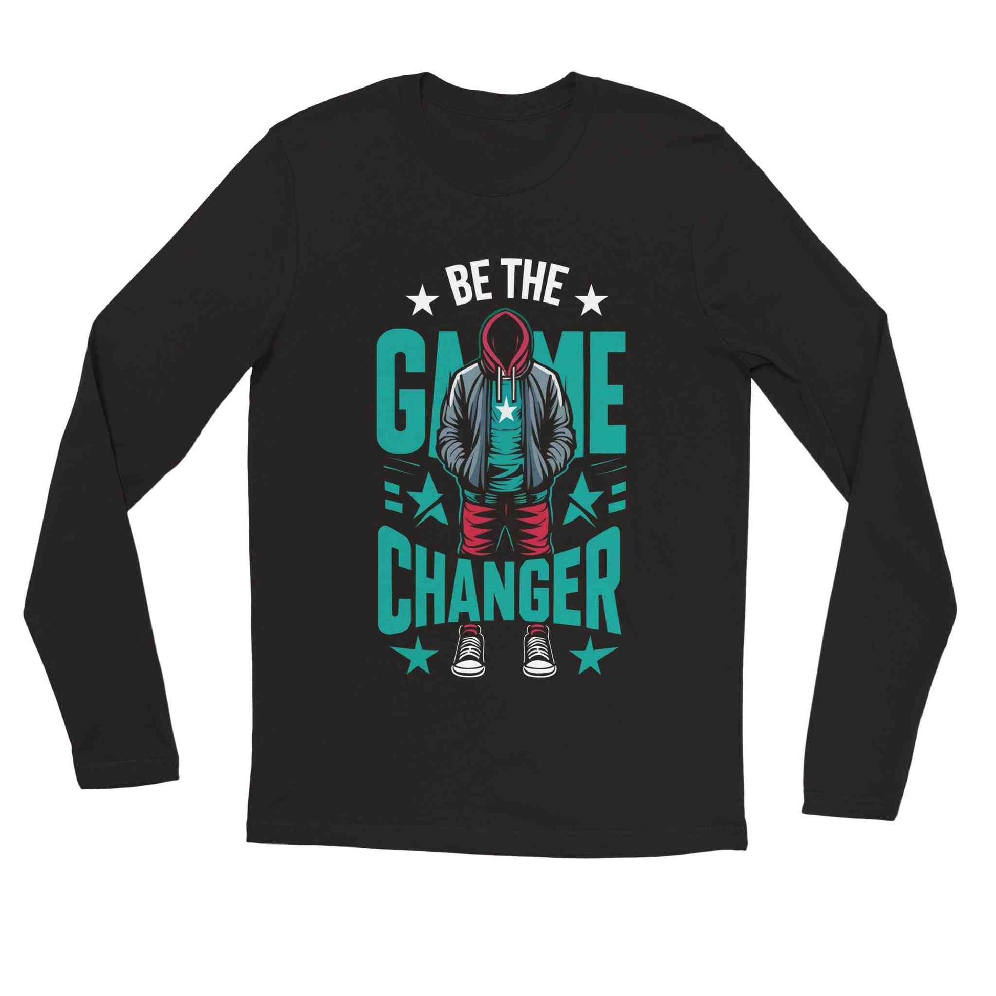 Black Unisex Longsleeve T-shirt