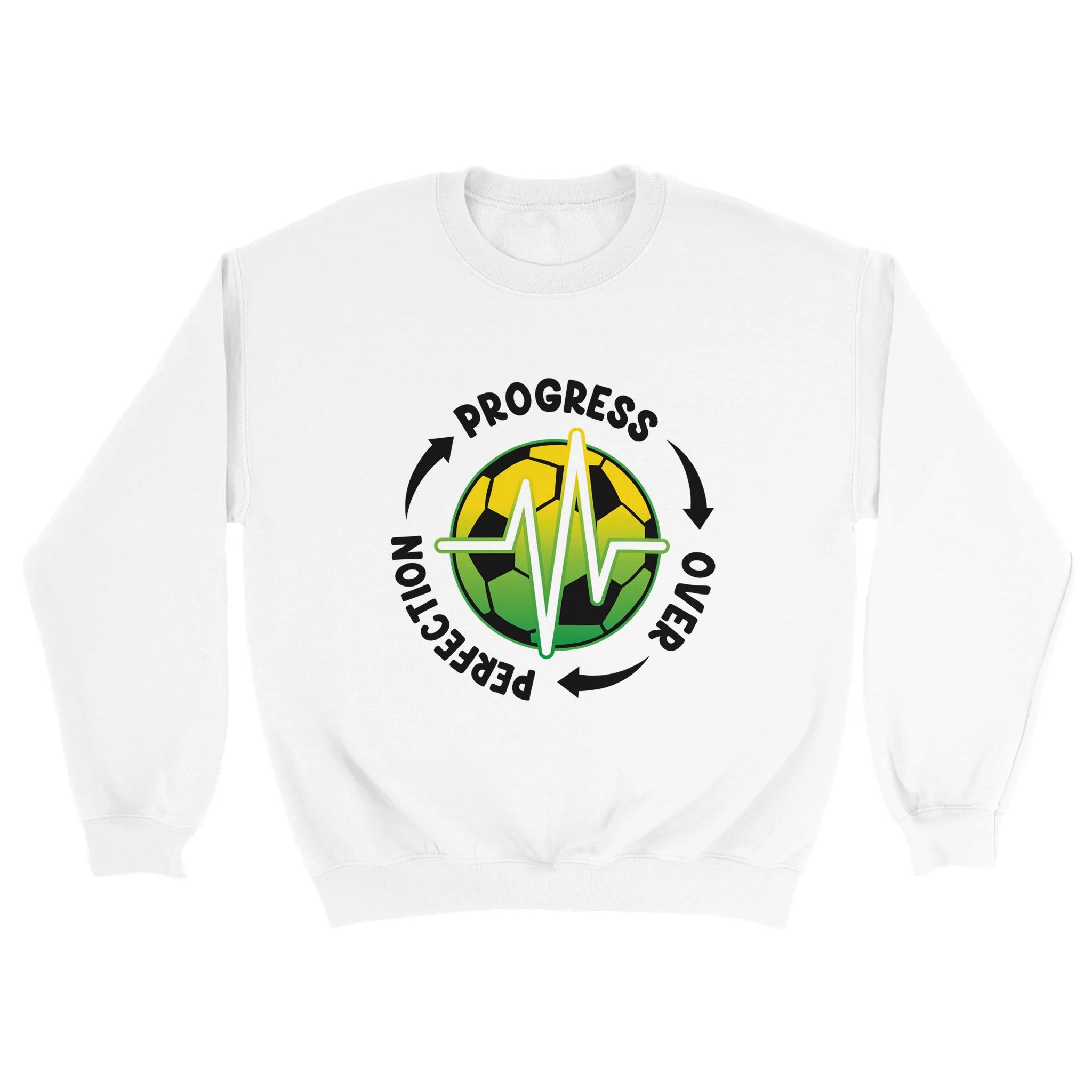 Progress Over Perfection Unisex Crewneck Sweatshirt