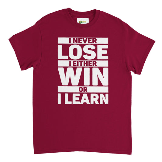 Win or Learn  Unisex Crewneck T-shirt