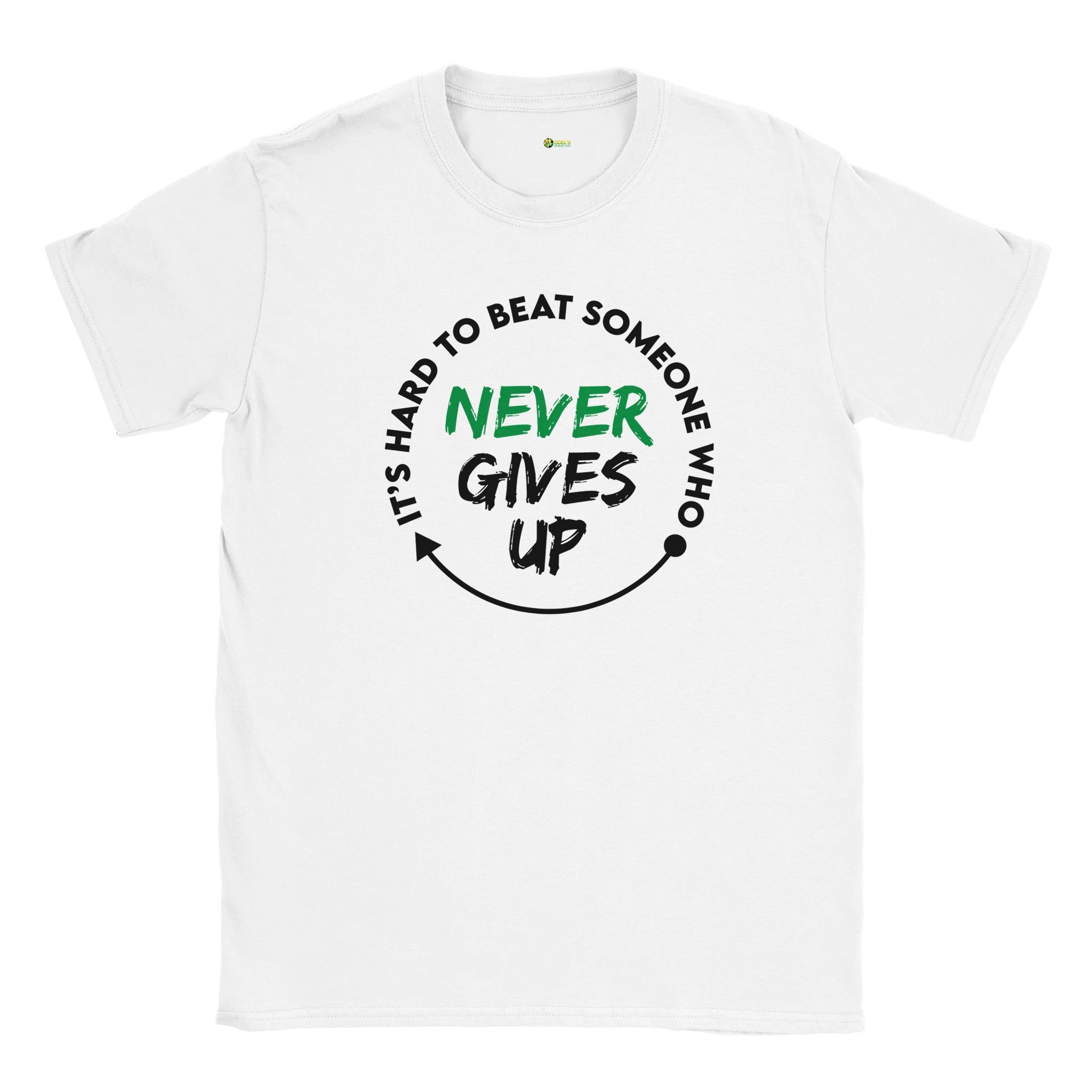 Never Gives Up Unisex Crewneck T-shirt