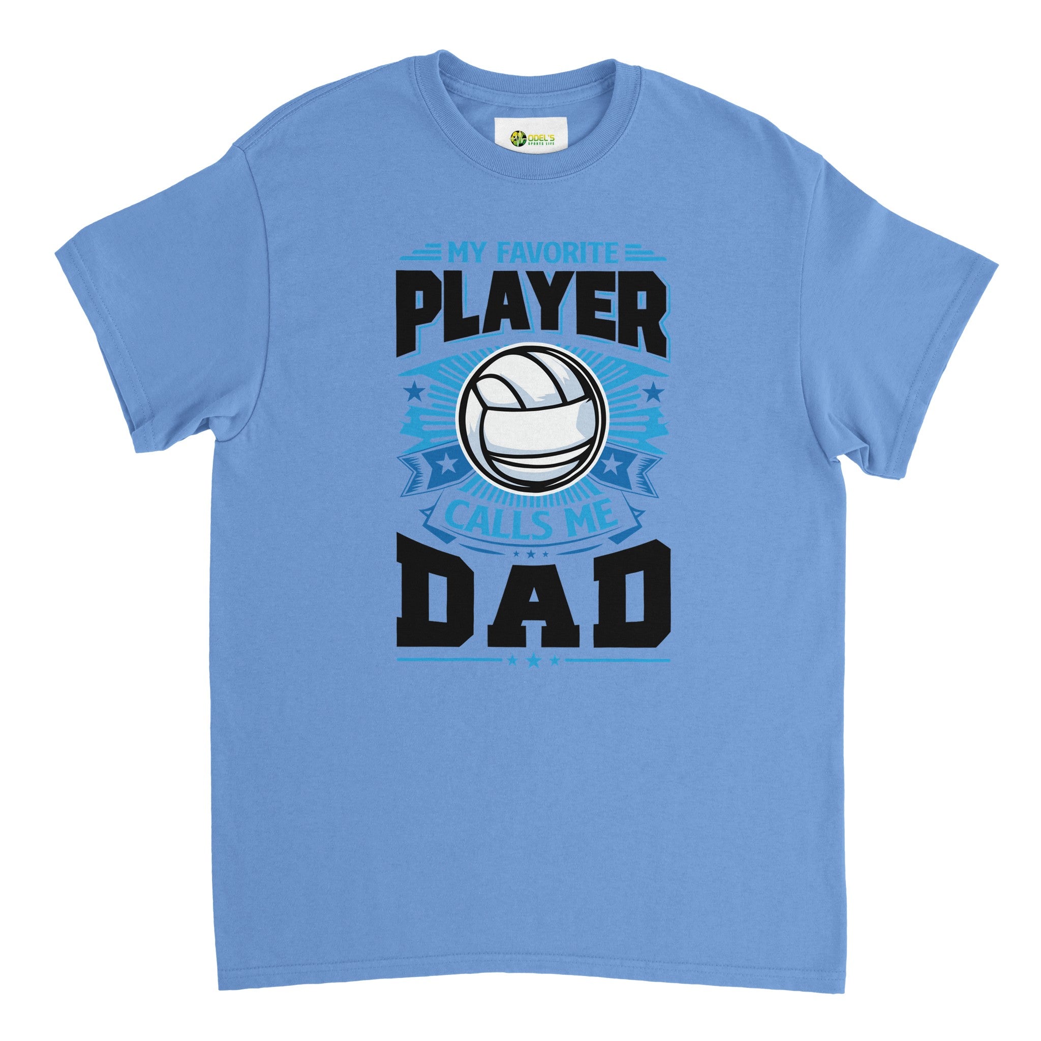 Favorite Player Volleyball Dad Crewneck T-shirt