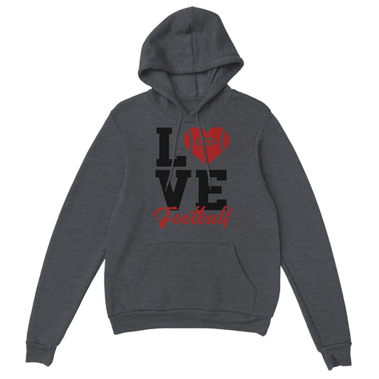 Love Football  Unisex Pullover Hoodie