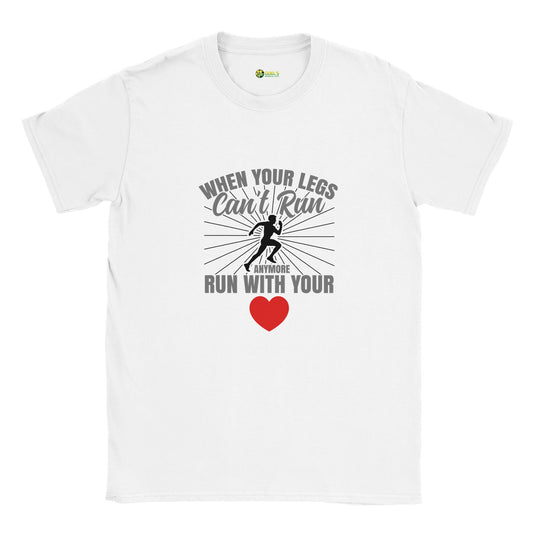 Run With Your Heart Unisex Crewneck T-shirt