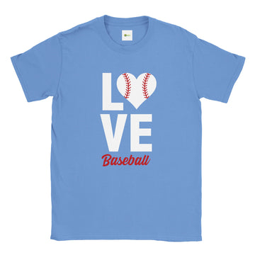 Love Baseball Unisex Crewneck T-shirt