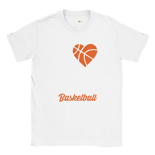 Love Basketball Unisex Crewneck T-shirt