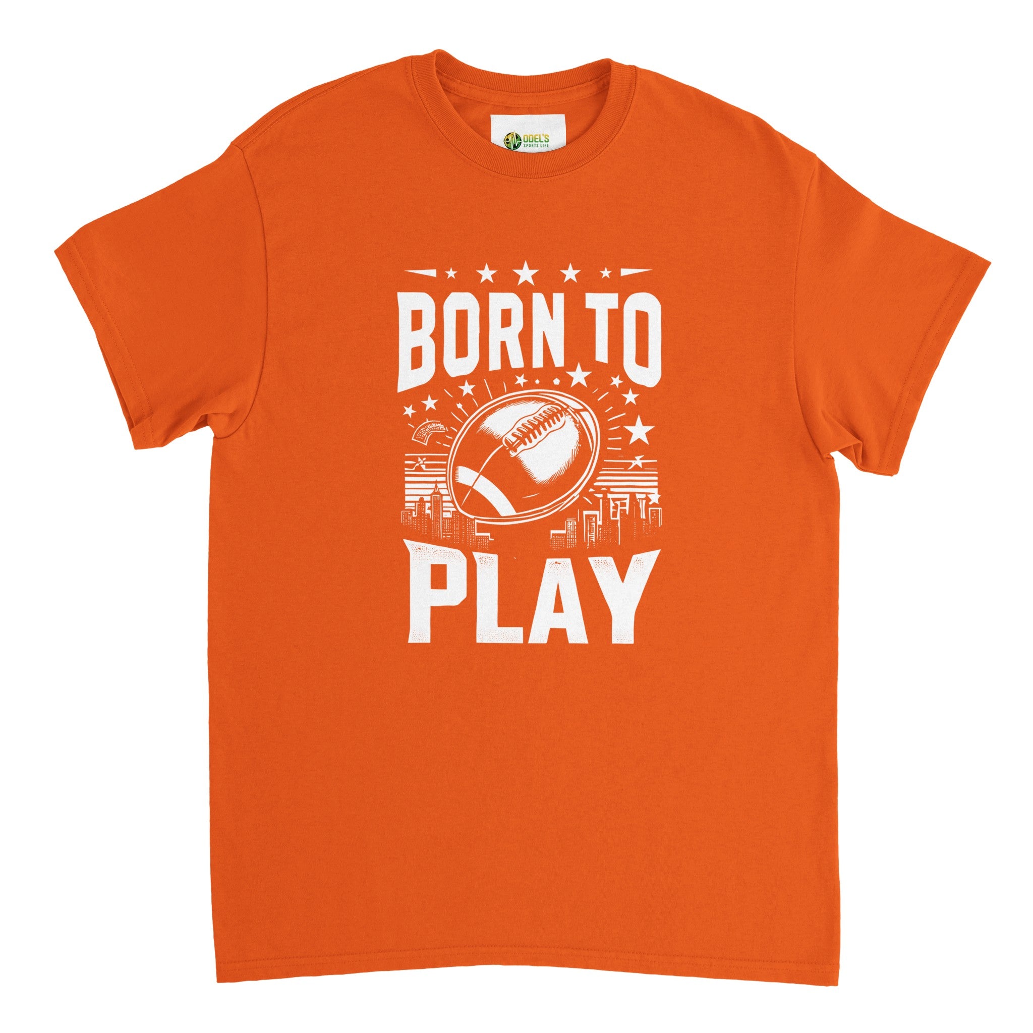 Born to Play Football Unisex Crewneck T-shirt