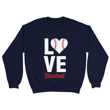 Love Baseball Unisex Crewneck Sweatshirt