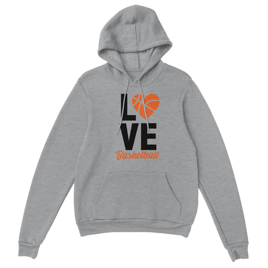 Love Basketball Unisex Pullover Hoodie