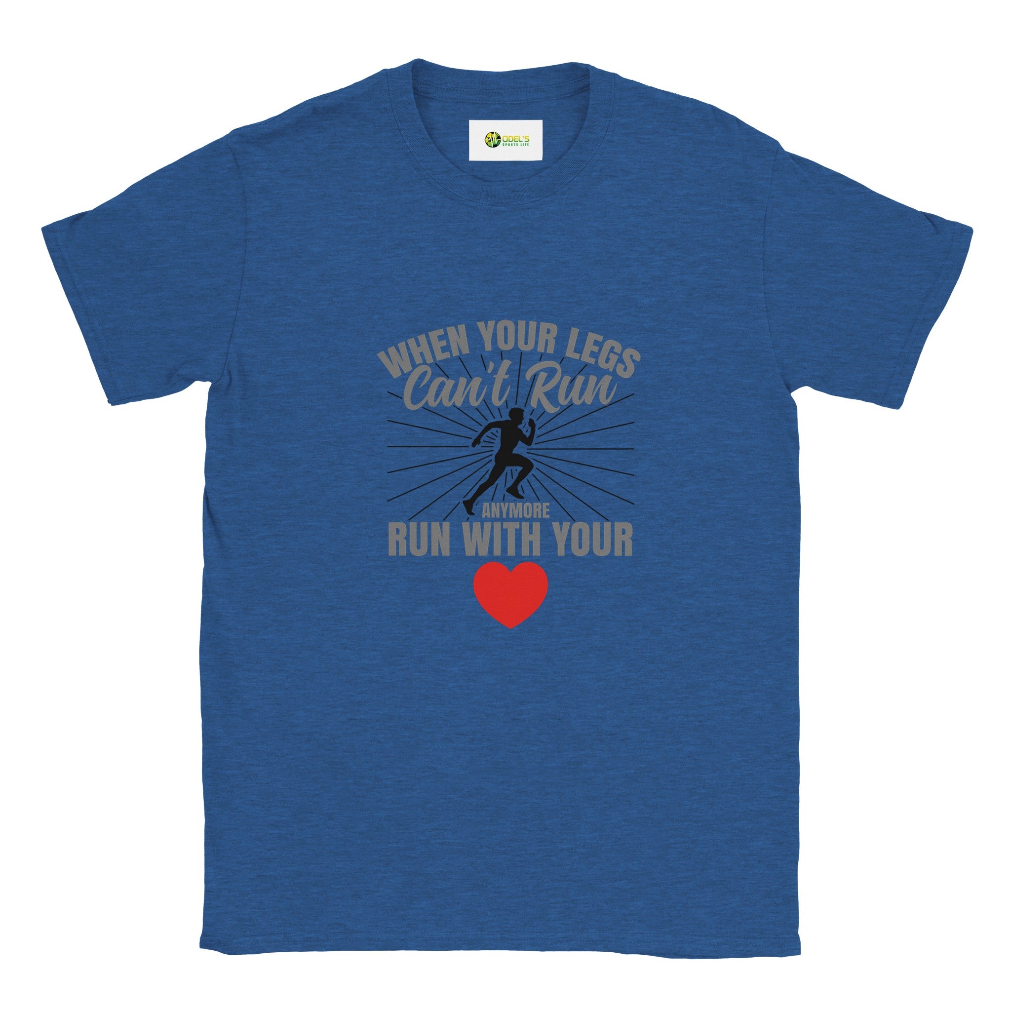 Run With Your Heart Unisex Crewneck T-shirt